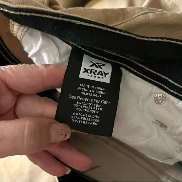 Xray XR Jeans Tan Straight Leg Jeans Size 32/32 - Picture 4 of 5